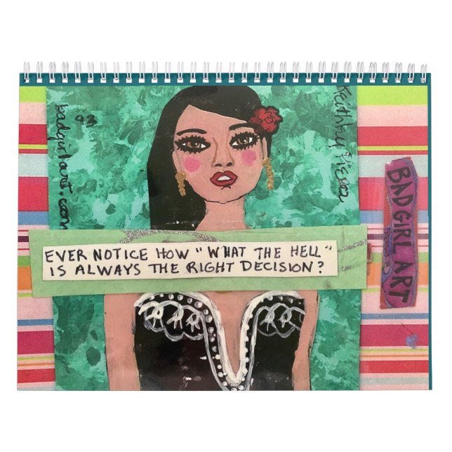 Calendrier d'art pour les filles incorrectes (Protection)