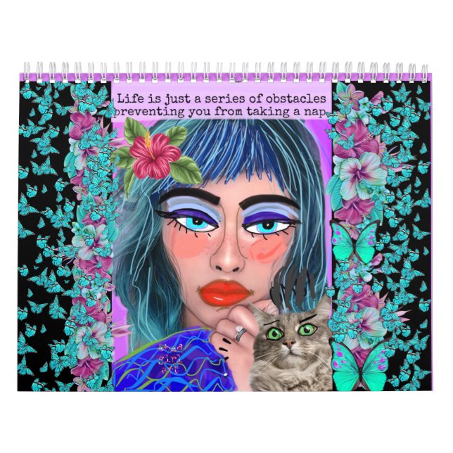 Calendrier d'art pour les filles incorrectes (Protection)