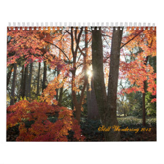 Calendrier Davantage de vagabondage