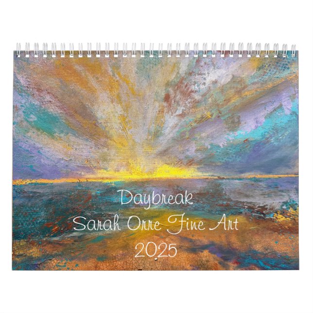 Calendrier Daybreak 2025, Sarah Orre Art (Protection)