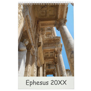 Calendrier de 12 mois Ephèse, Turquie