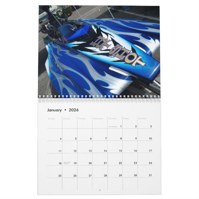 Calendrier de #1 Dragboat (Jan 2026)