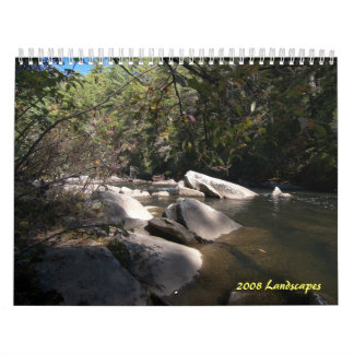 Calendrier de 2008 paysages