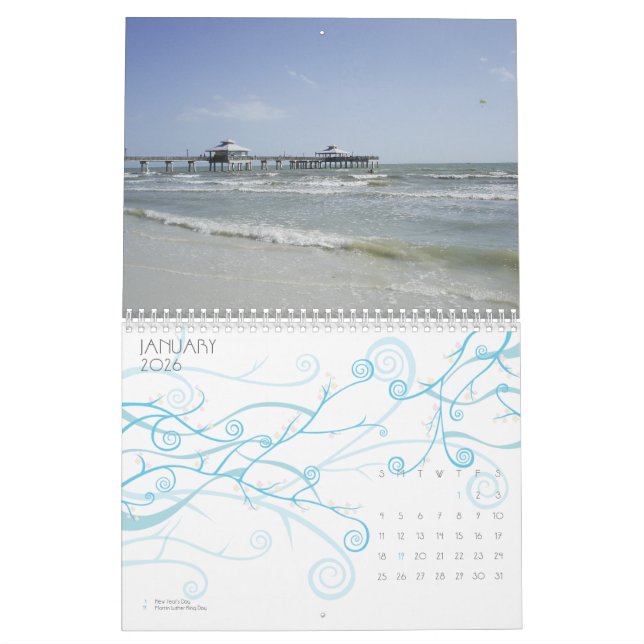 Calendrier de 2010 plages (Jan 2026)