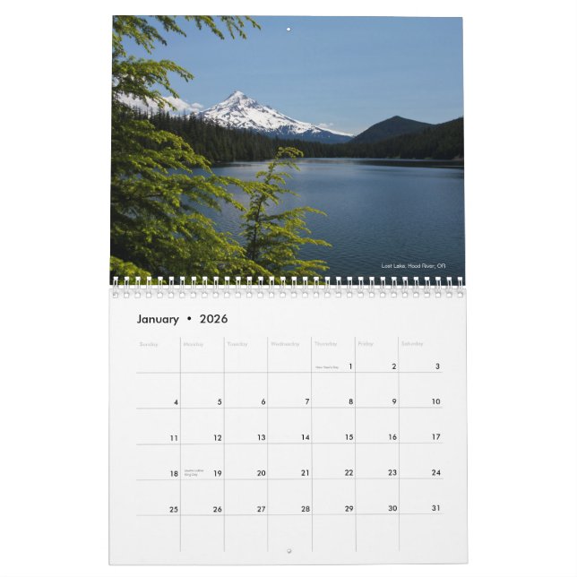 Calendrier de 2013 paysages (Jan 2026)