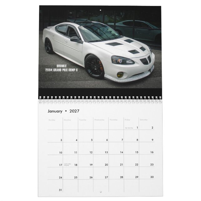 Calendrier de 2014 GPF (Jan 2027)