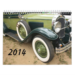 calendrier de 2014 voitures anciennes