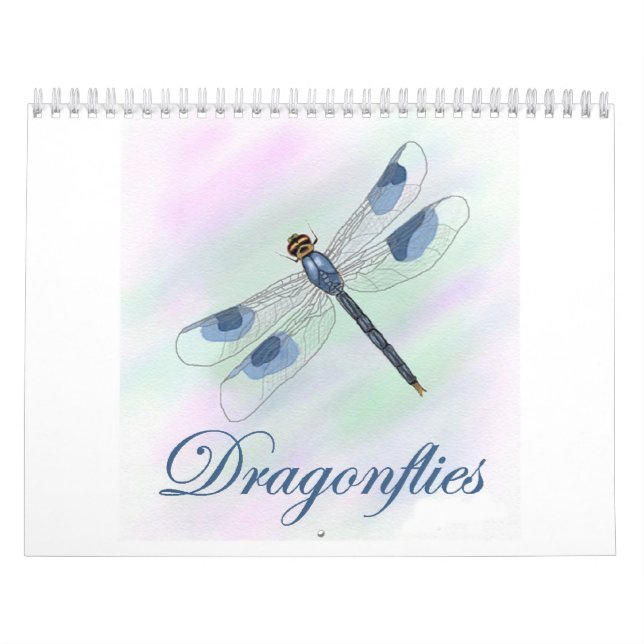 Calendrier de 2015 libellules (Protection)