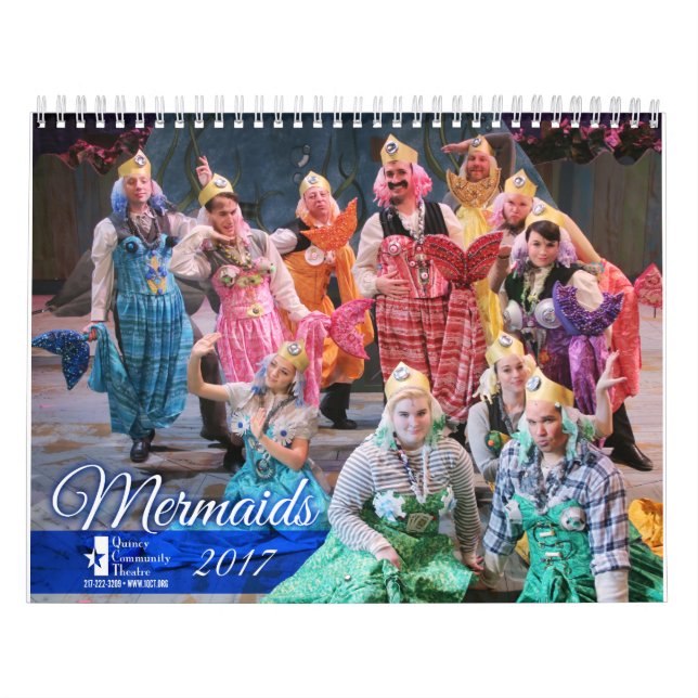 Calendrier de 2017 sirènes (Protection)