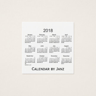 carte de visite 2018