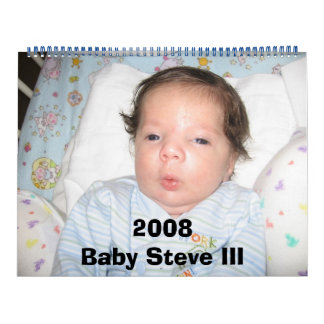 Calendrier de Baby Steve