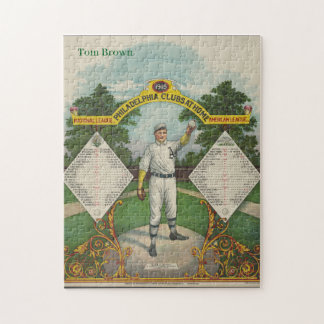 Calendrier de baseball 1915 de Philadelphie PUZZLE