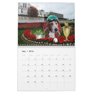 Calendrier de Basset Hound