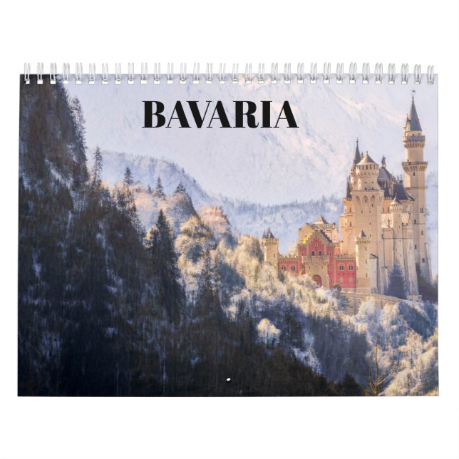 Calendrier de Bavière 2025 (Protection)