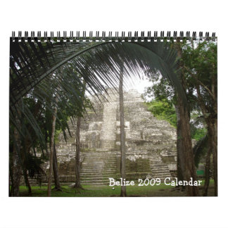 Calendrier de Belize 2009