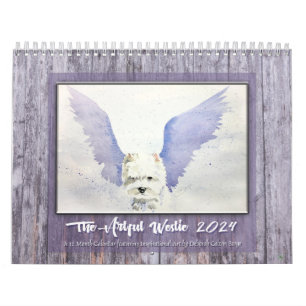 Calendrier de Borgo's The Artural Westie 2024
