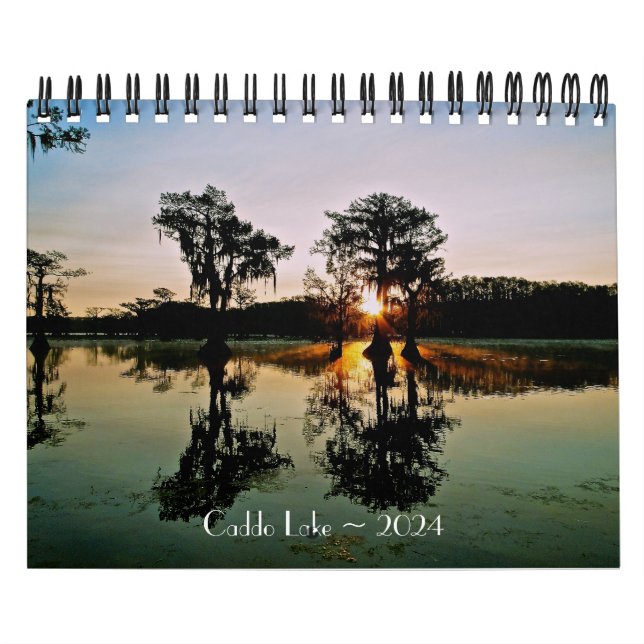 Calendrier de Caddo Lake - 2024 (Protection)