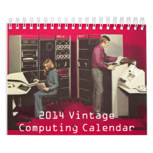 Calendrier de calcul vintage