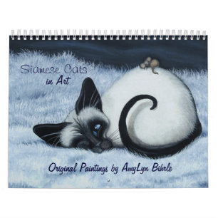 Calendrier de chat siamois par BihRle