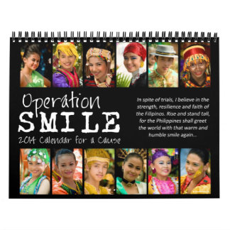 Calendrier de citation du sourire 2014 d'opération