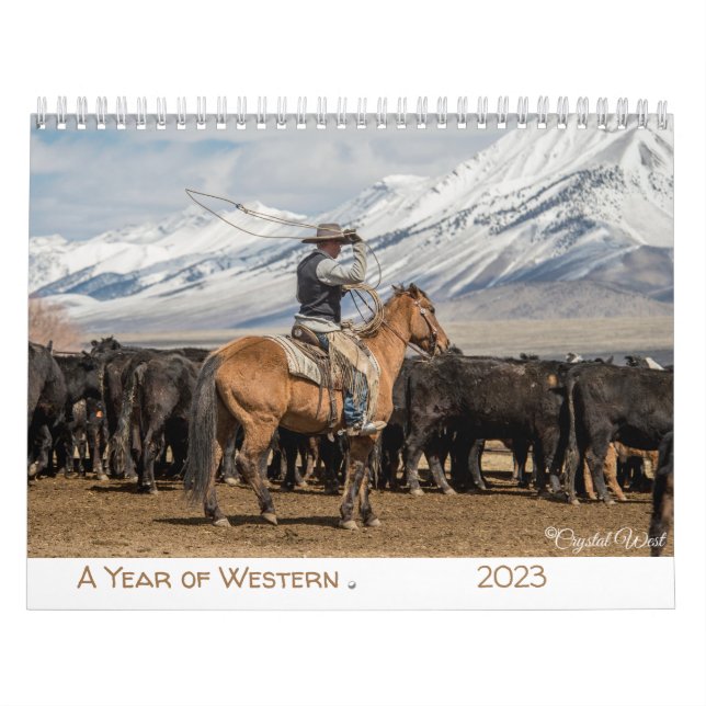 Calendrier de classement Western Cowboy (Protection)