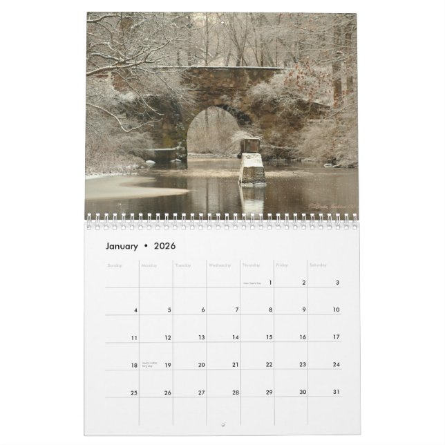 Calendrier de classiques de la Nouvelle Angleterre (Jan 2026)