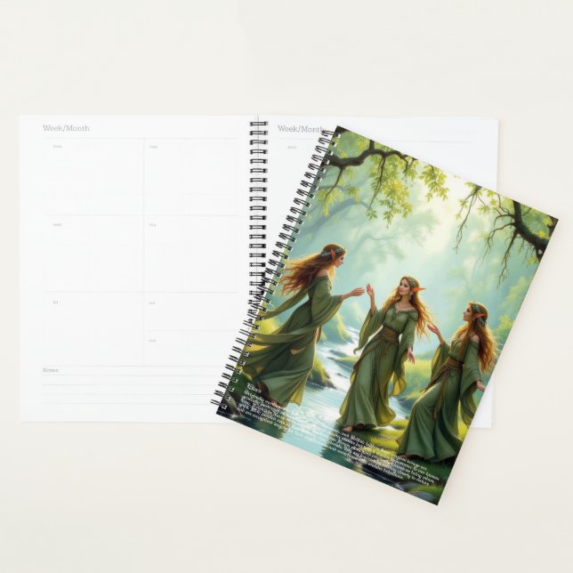 Calendrier de collecte des elf (Devant avec enveloppe)