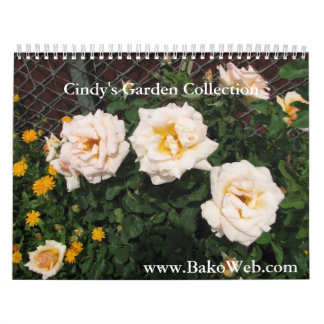 Calendrier de collection du jardin de Cindy