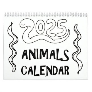 Calendrier de coloration 2025