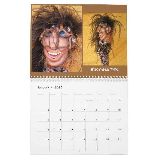 Calendrier de Crazies 2012 de Stir (Jan 2026)