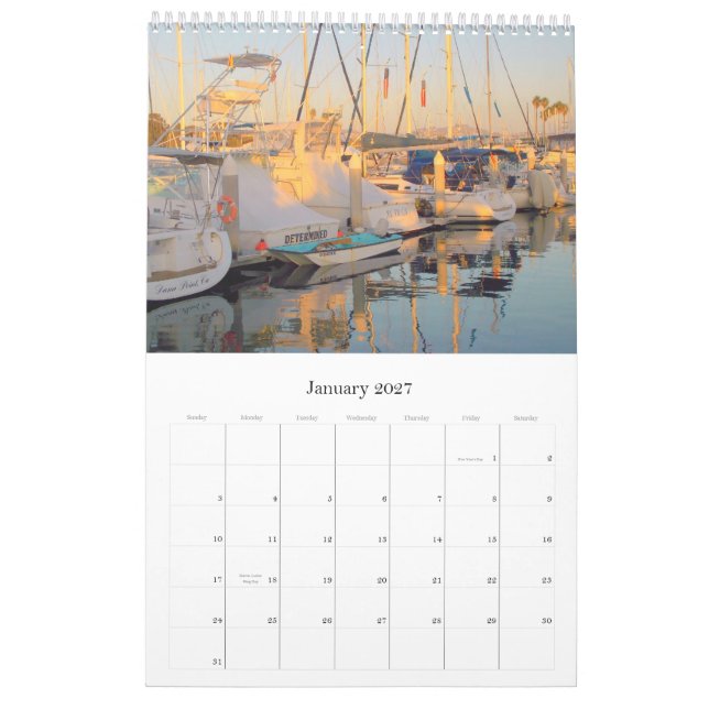 Calendrier de Dana Point 2013 (Jan 2027)