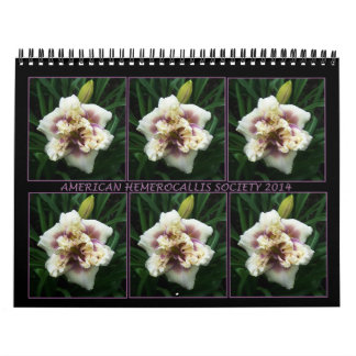Calendrier de Daylily de 2014 AHS