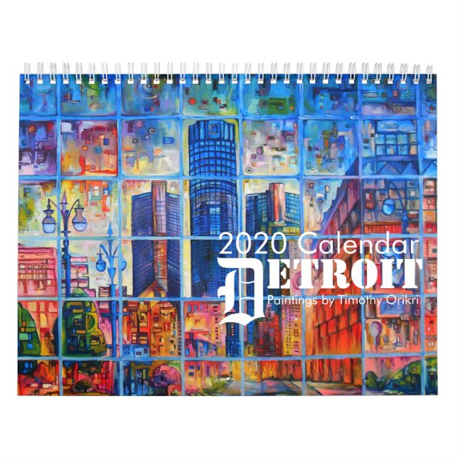 Calendrier de Détroit 2020 (Protection)