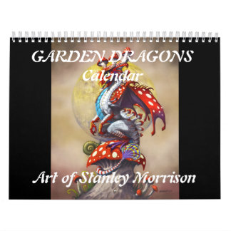 Calendrier de dragons de jardin