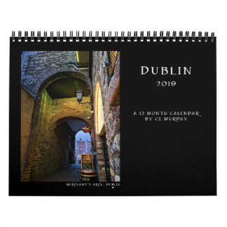 Calendrier de Dublin Irlande 2019