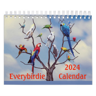 Calendrier de Everybirdie 2024