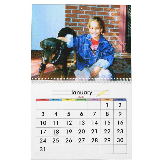 calendrier de famille (Jan 2027)