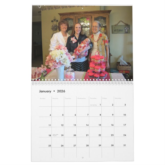 CALENDRIER DE FAMILLE DE 2015 BRADD (Jan 2026)