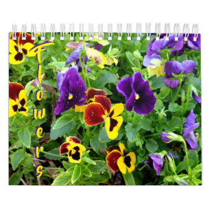calendrier de fleur de 18 mois