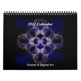 Calendrier de fractale et d'art numérique 2011