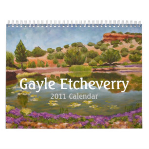 Calendrier de Gayle Etcheverry 2011