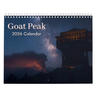 Calendrier de Goat Peak Fire Lookout - 2026
