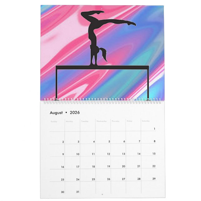 Calendrier de gymnastique (Aug 2026)