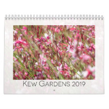 Calendrier de jardin de Kew