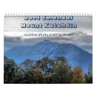 Calendrier de Katahdin de 2014 bâtis