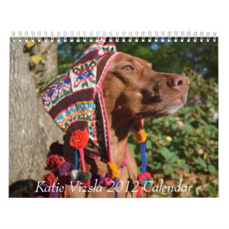 Calendrier de Katie Vizsla 2012