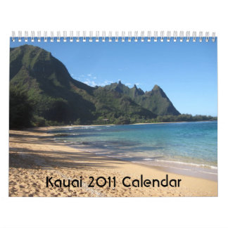 Calendrier de Kauai 2011