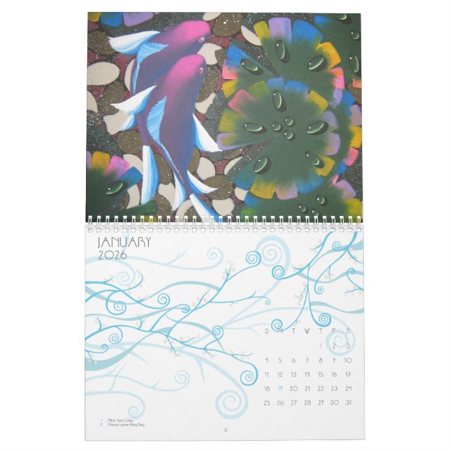 calendrier de koi (Jan 2026)