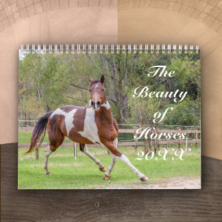 Calendrier de la beauté des chevaux