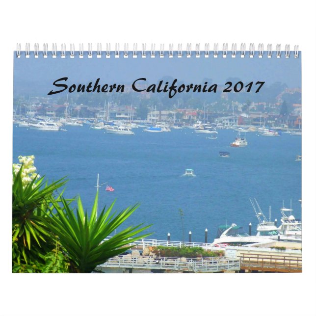 Calendrier de la Californie du sud SOCAL 2017 (Protection)